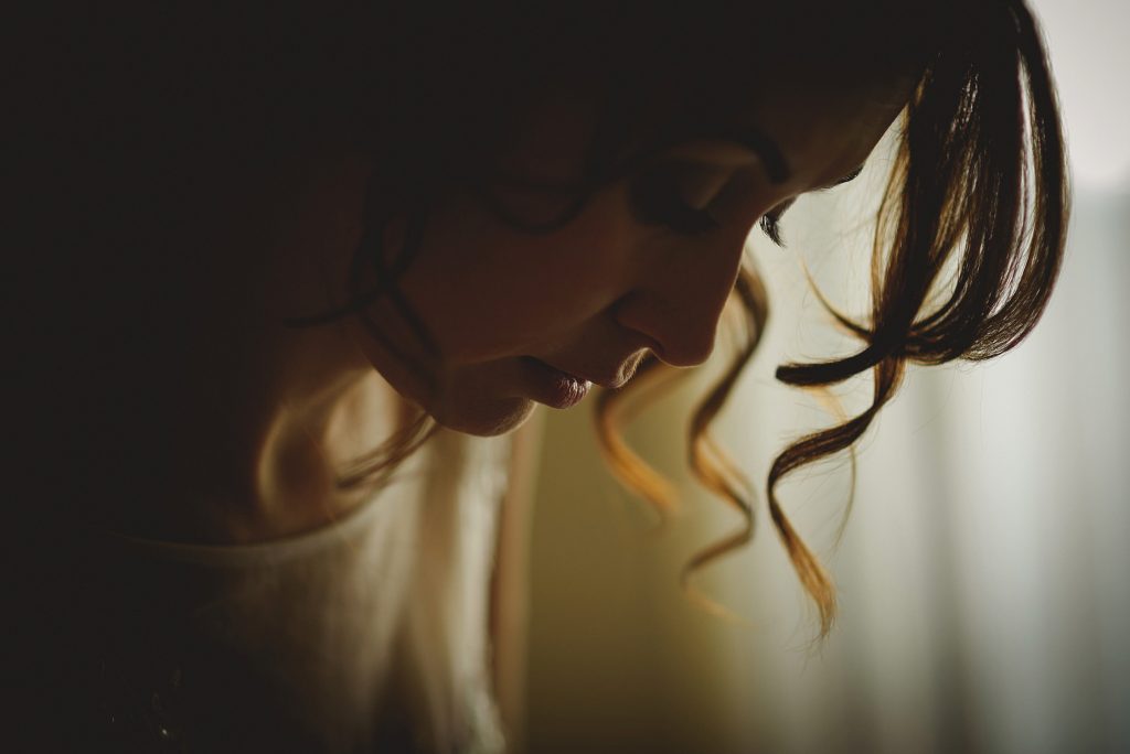 bride getting ready