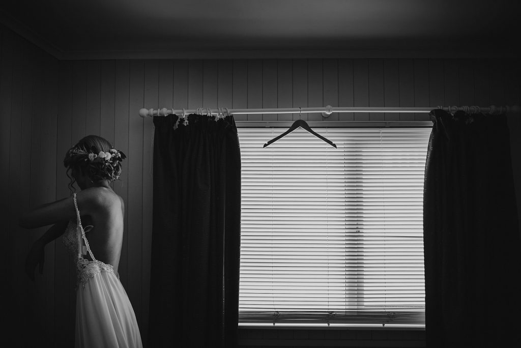 bride getting ready lusty glaze