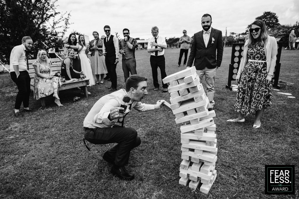 fearless award winning jenga photo