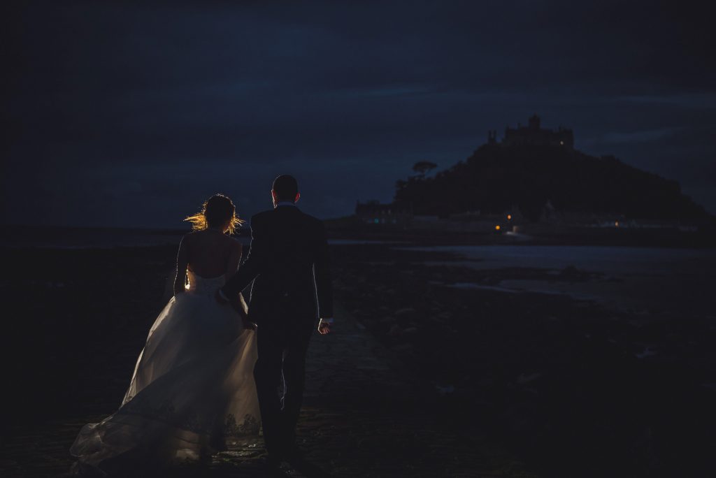 st michaels mount wedding