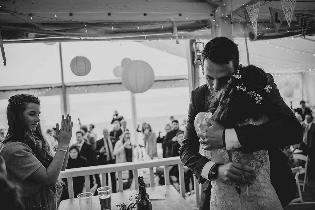 lusty glaze beach wedding photographer