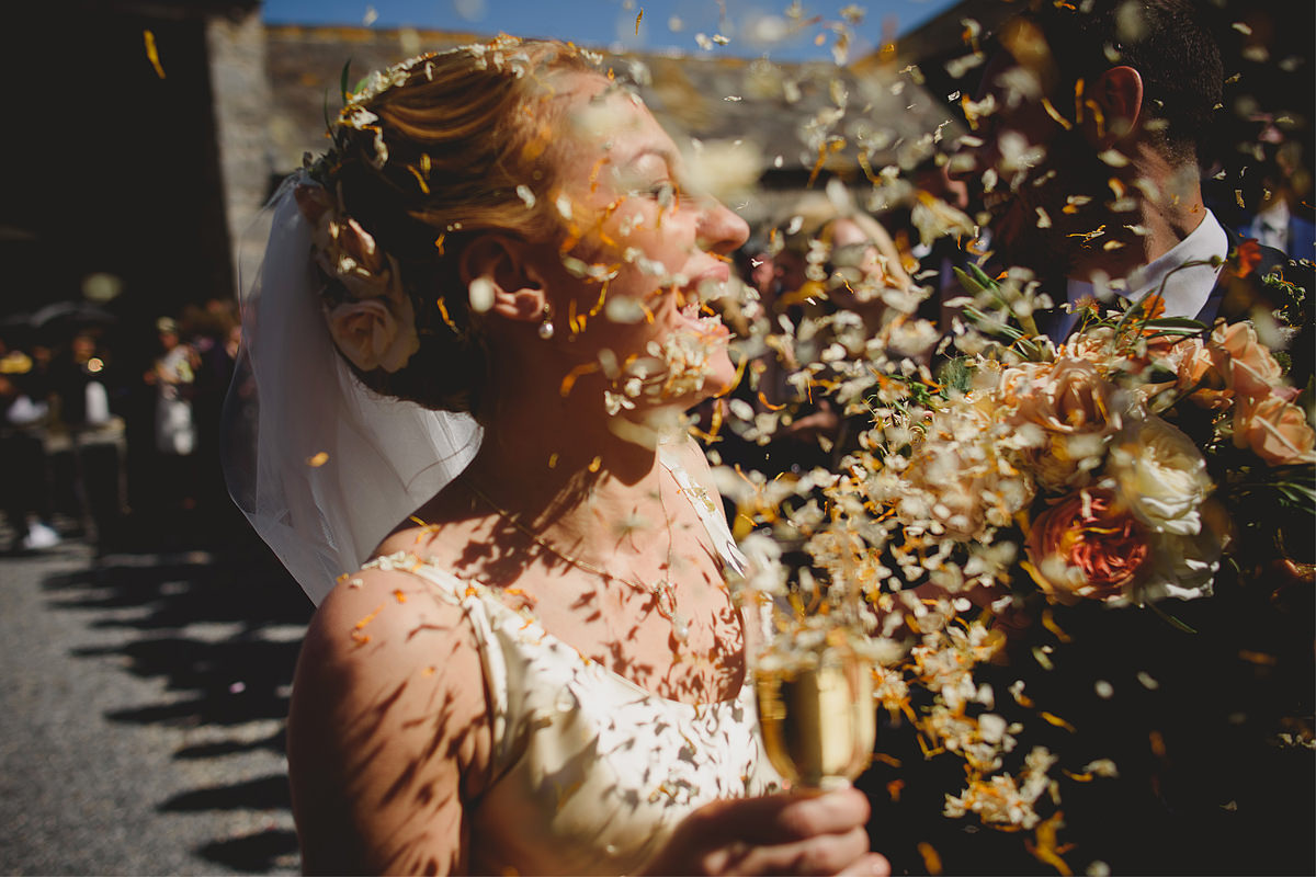 Confetti at Anran barn
