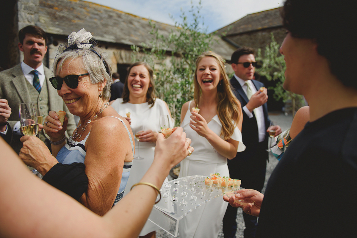 Wedding canapes
