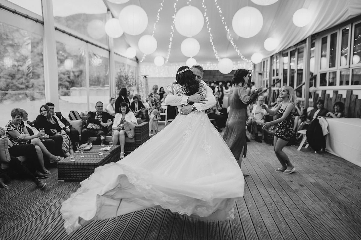 Lusty Glaze wedding first dance