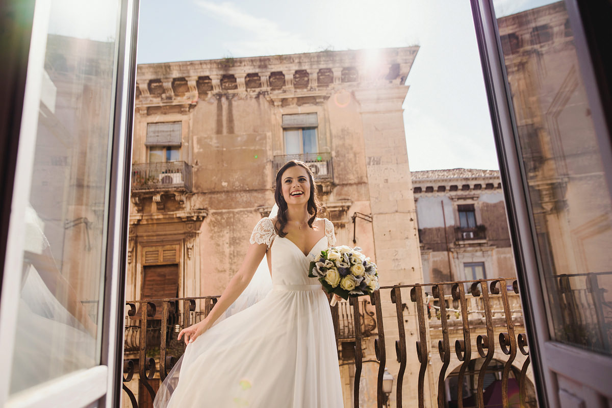 Truvelle bride wedding dress