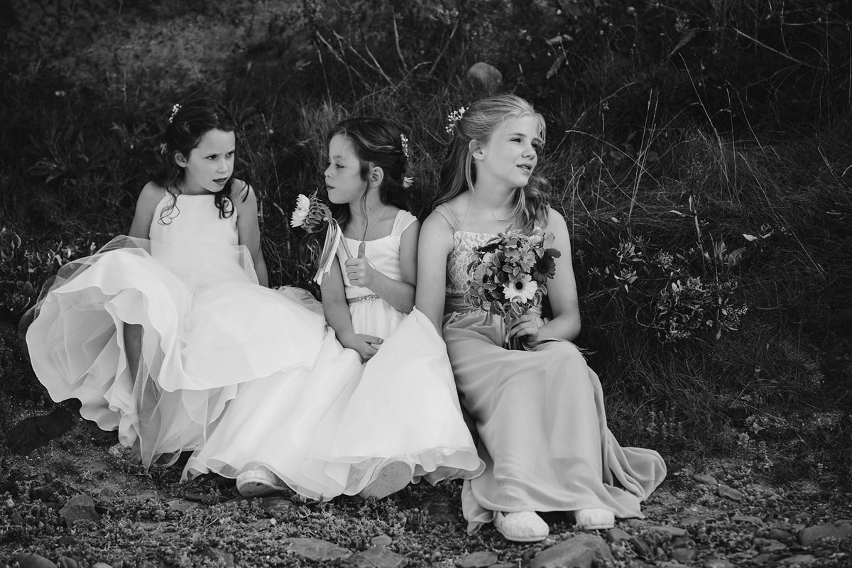 Flower Girls wedding photograph