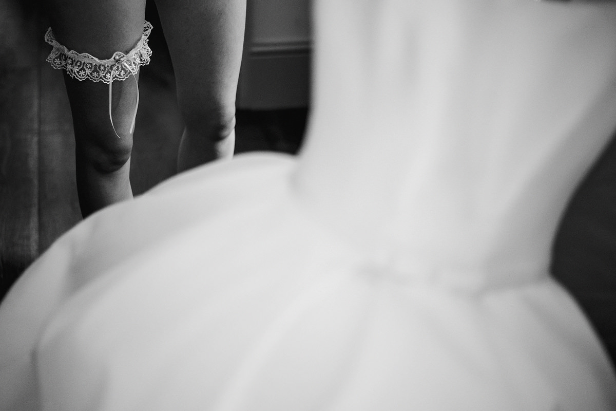 The wedding garter
